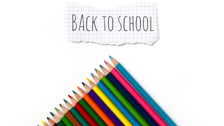 back to school paper pencils