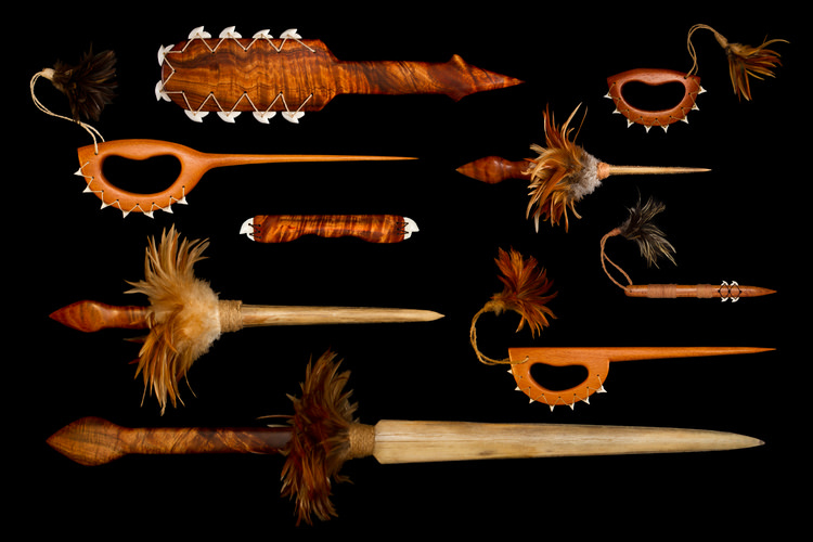 Ancient Hawaiian weapons