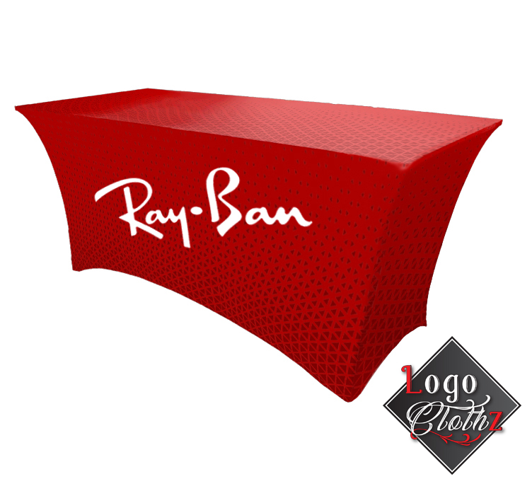 ray ban custom size stretch logo tablecloth